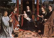 DAVID, Gerard The Mystic Marriage of St Catherine dg china oil painting reproduction